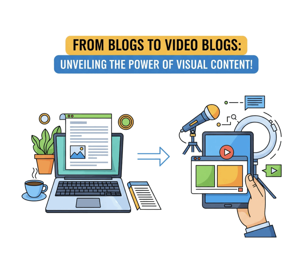 From Blogs to Video Blogs: Unveiling the Power of Visual Content!